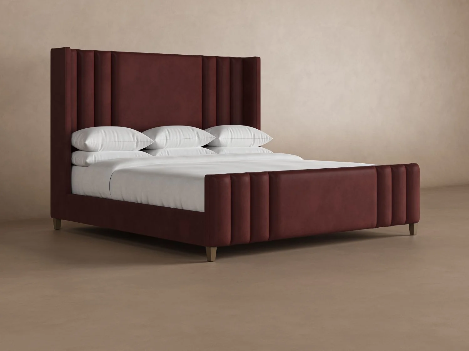 Adler Leather Bed - Image 7