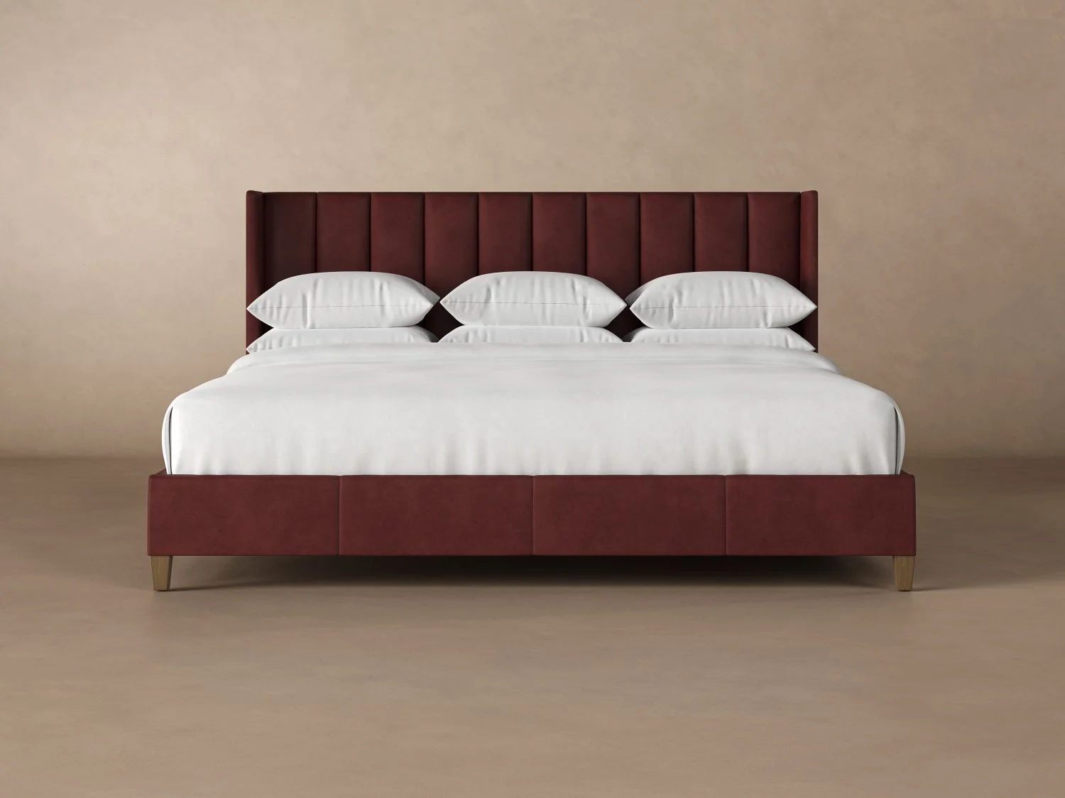 Elias Leather Bed - Image 8