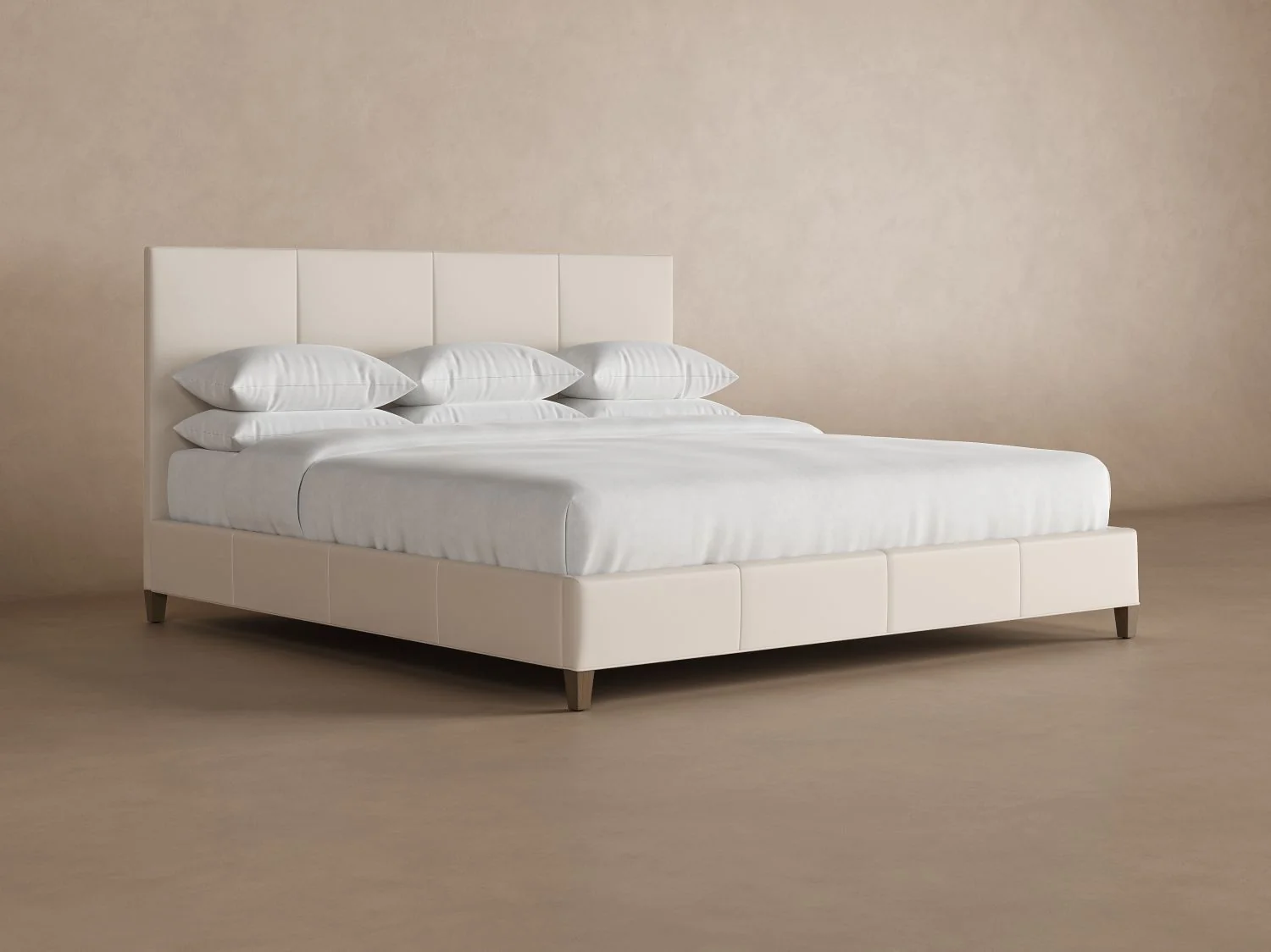 Zenith Leather Bed - Image 4